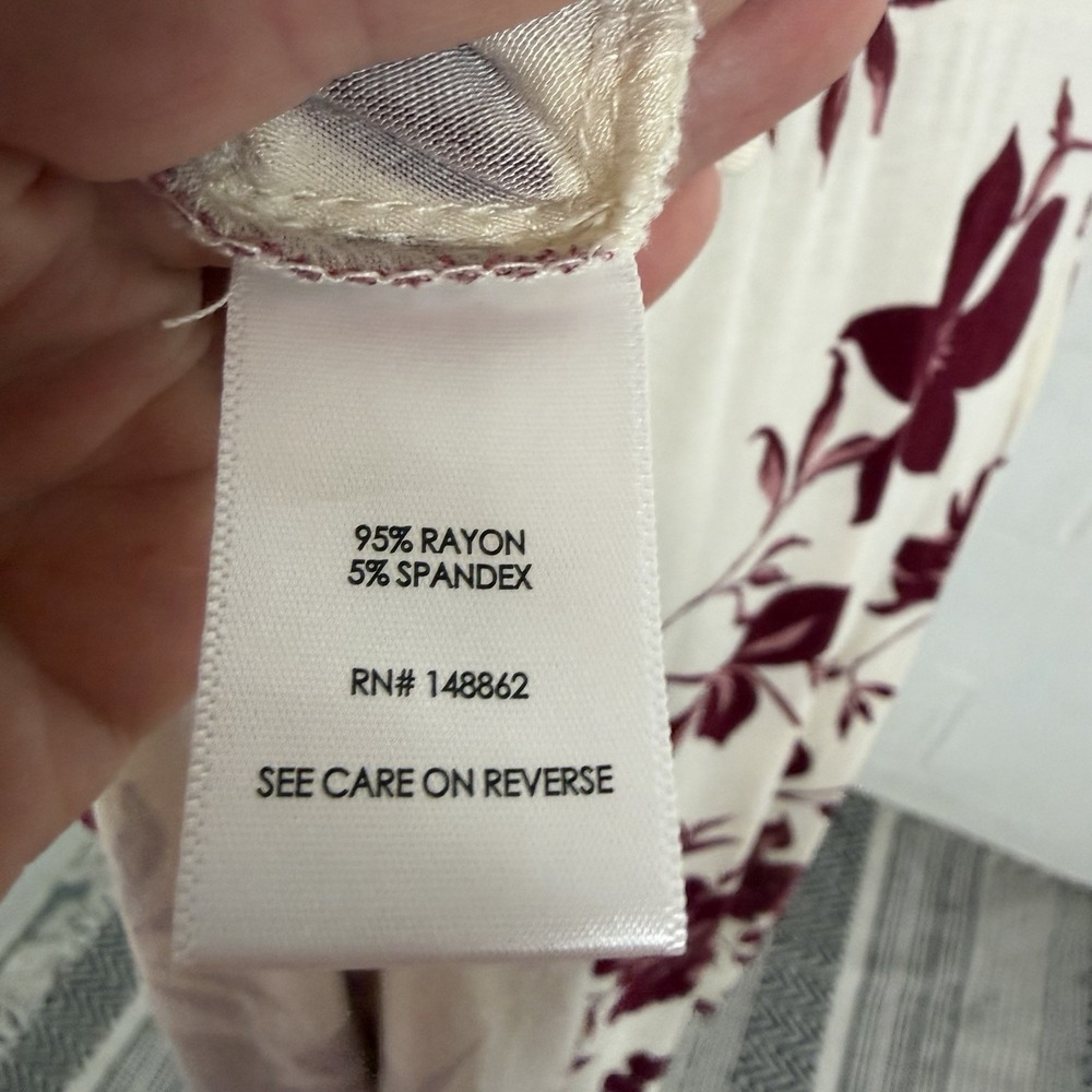 Torrid Super Soft Knit Dress Plus Size 1X Floral Soft Stretch Tropical Romantic - Picture 10 of 12